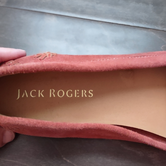 Jack Rogers Millie Suede Slip On Moccasins - Picture 7 of 14